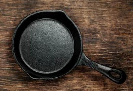 clean cast iron